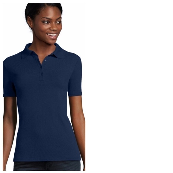 Hanes FreshIQ X-temp Pique Polo Shirt - Picture 1 of 3